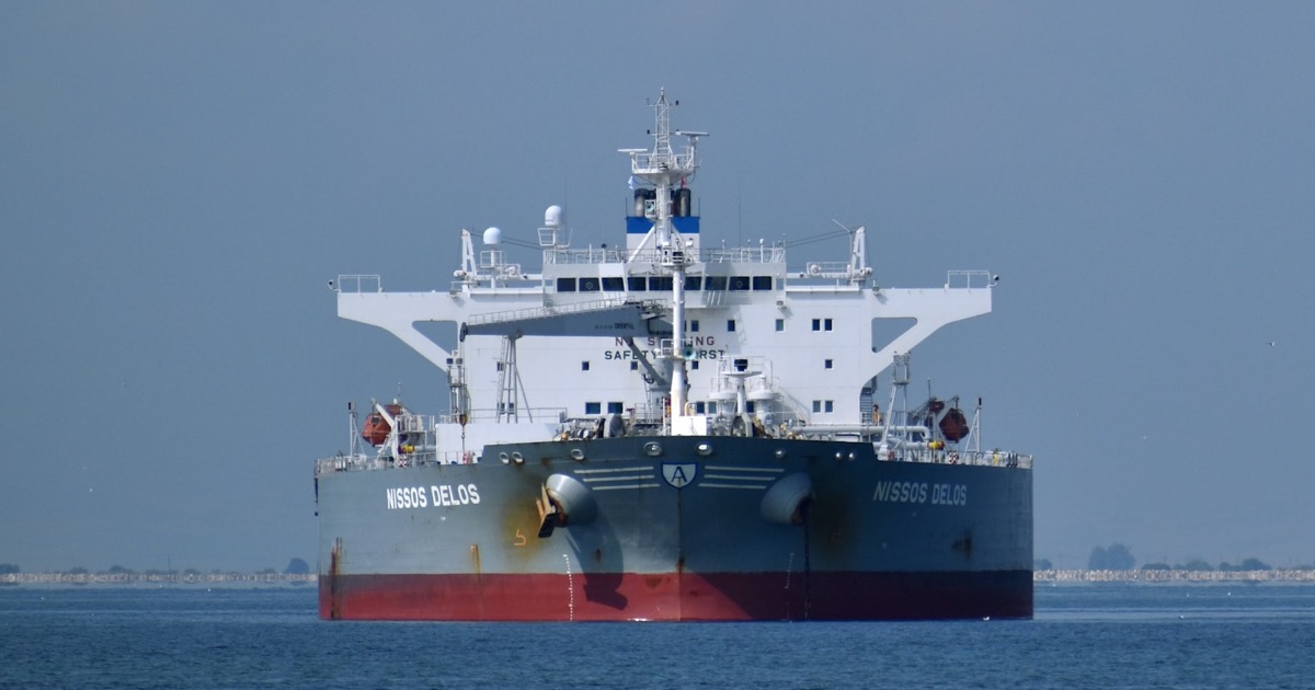 Oil tanker at sea representing the Strait of Hormuz oil supply disruption