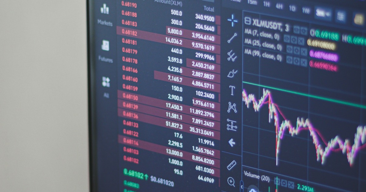 A trading monitor displays market data on a dark desktop, matching the June 9 end-of-day market wrap.