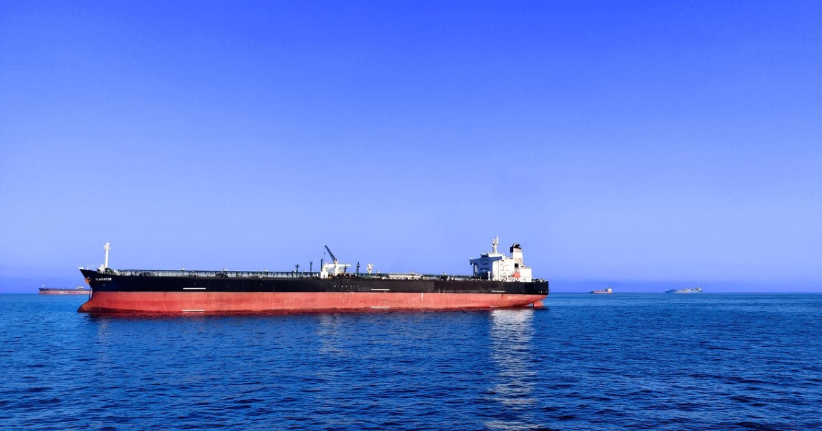Oil tanker at sea representing the Hormuz oil supply crisis ahead of Trump's Iran deadline