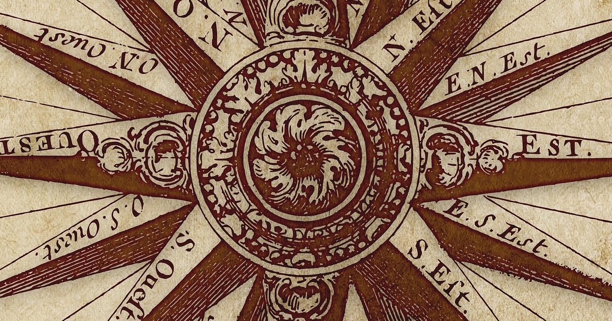 A vintage brass compass symbolizing strategic direction and navigation for the trading week ahead