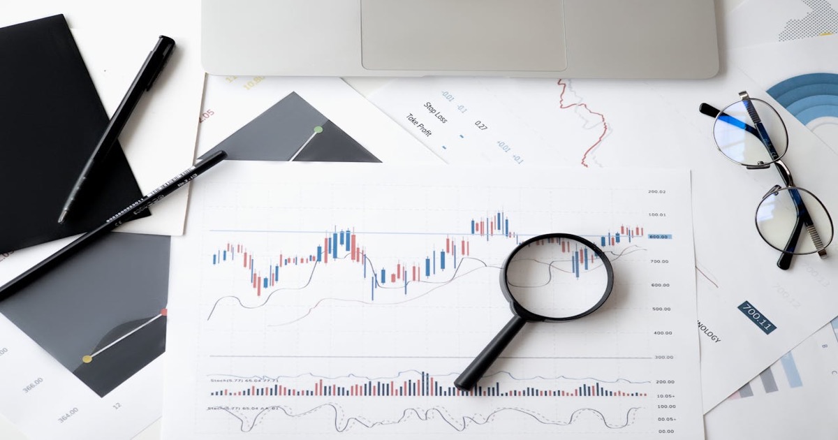 Financial market data and trading screens reflecting weekly market activity