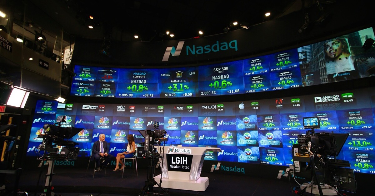 The Nasdaq MarketSite in Times Square, New York, on the week ending July 10, 2026.